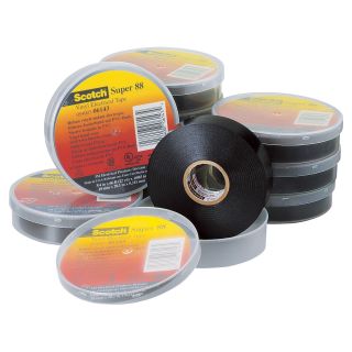 3M Scotch Super 88 Vinyl Electrical Tape — 10-Pk., Model# SUPER88  Tape   Adhesives