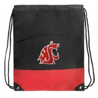 Washington State University Drawstring Bag Backpack Red WSU Cougars Draw String Clothing