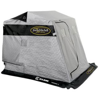 Clam Jason Mitchell Thermal X Ice Fishing Shelter 755246
