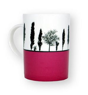 landscape bone china mugs by couch design