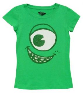 Monsters Inc. "Mike Wazowski" Lime Kids T Shirt Clothing