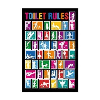 Studio B Toilet Rules Poster   Prints