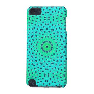 Blue Green Ice Lattice Tile 310 iPod Touch 5G Covers