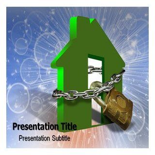 Home Security Powerpoint Templates   Home Security Powerpoint (PPT) Backgrounds Theme Software