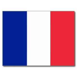 France – French National Flag Postcards