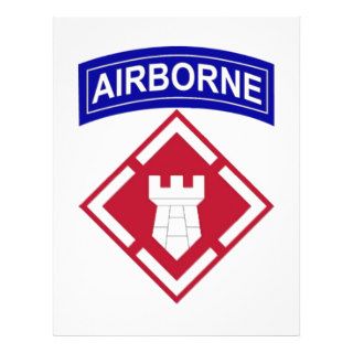 20th Engineer Brigade, Airborne Personalized Flyer