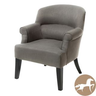Christopher Knight Home Amelie Grey Fabric Club Chair Christopher Knight Home Chairs