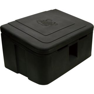 SaltDogg Water-Resistant Storage Box, Model# 9031105  Salt   Sand Storage