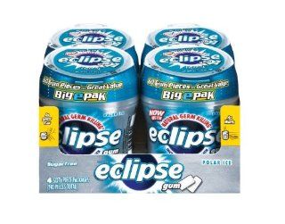 Eclipse Big E Pack Tray Polar Ice, 4 Count  Candy Mints  Grocery & Gourmet Food