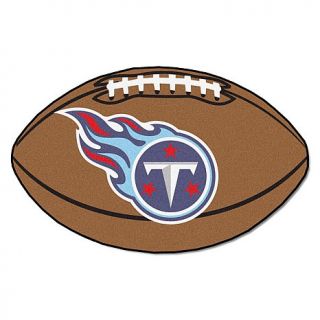NFL Football Shaped Team Logo Mat   Titans