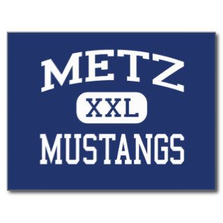 Metz   Mustangs   Junior   Manassas Virginia Postcard