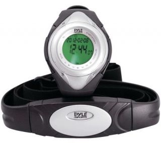 Pyle PHRM38SL Heart Rate Monitor Watch   Silver —