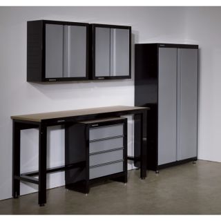 Stack-On Garage Storage System — 4-Drawer Project Center, Steel, Model# SGO-1604-DSON  Storage Cabinets