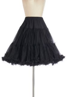 Va Va Voluminous Petticoat in Black   Short  Mod Retro Vintage Underwear
