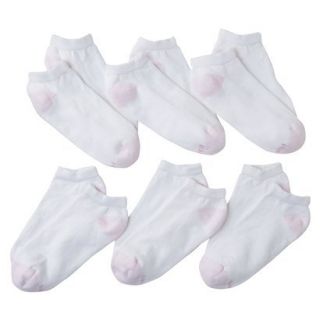 Hanes® Womens 6 Pack Ankle Socks