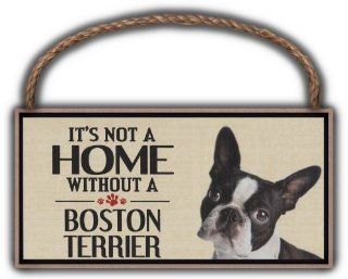 Wood Sign A Home Isn't A Home Without A Border Terrier  Gift For Dog Lovers  Decorative Signs  
