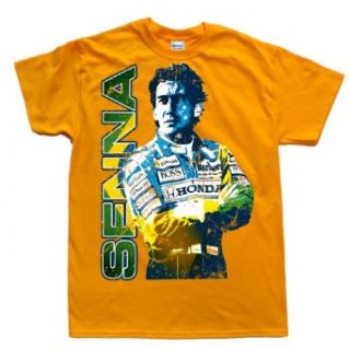 Stooble Men's Ayrton Senna T Shirt Clothing