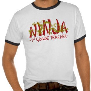 1st Grade Dragon Ninja Tshirts