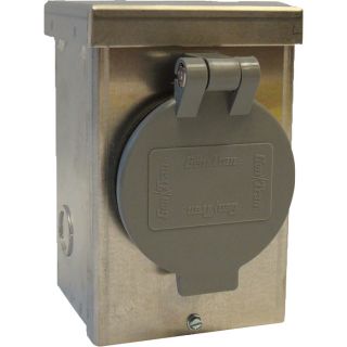 Generac Power Inlet Box — 30 Amps, Model# 63460  Generator Power Distribution