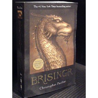 Brisingr (The Inheritance Cycle) Christopher Paolini 9780375826740 Books