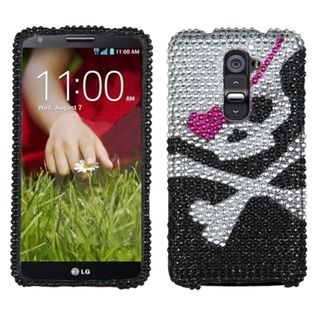 BasAcc Skull Diamante Case for LG D801 Optimus G2/ D800 G2 BasAcc Cases & Holders