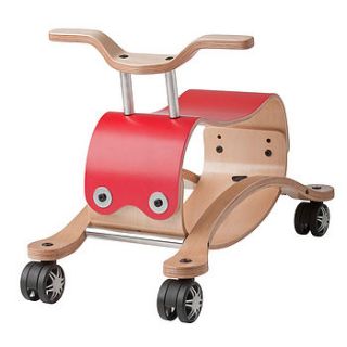 wishbone three way wooden ride on toy by cheeky rascals