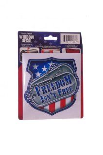 Freedom Isn't Free Wounded Warrior Project Window Decal  Sports & Outdoors