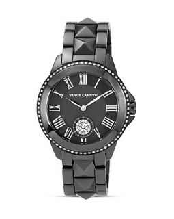 VINCE CAMUTO Black and Grey Watch, 38mm's