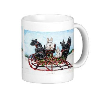 Scottie Sleigh Ride Mug