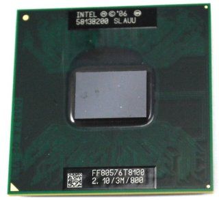 Intel Cpu Core 2 Duo T8100 2.10Ghz Fsb800Mhz 3Mb Ufcpga8 Socket P Tray Electronics