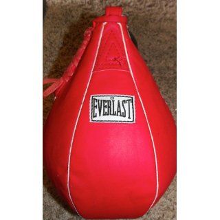 Everlast Elite Leather Speed Bag  Speed Punching Bags  Sports & Outdoors