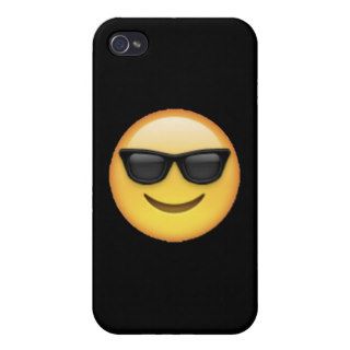 Sunglasses Emoji iPhone Case iPhone 4 Covers