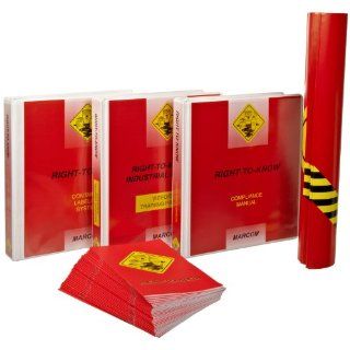 Marcom K000RIN9EO Right To Know/Hazcom for Industrial Facilities DVD Format Kit Industrial Safety Training Kits
