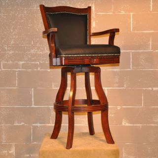 Monticello 30 Swivel Bar Stool with Cushion