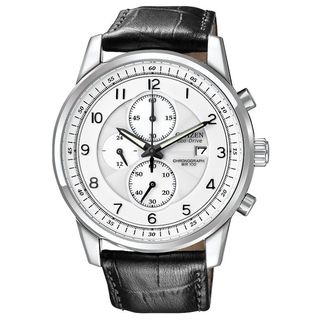 Citizen Men's Stainless Steel Eco Drive Chronograph Watch Citizen Men's Citizen Watches