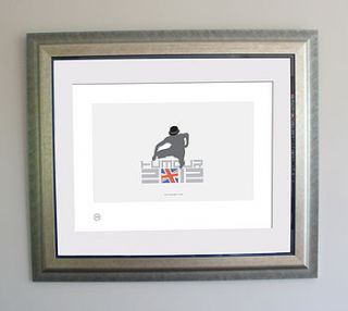 personalised 'humour 2012' city gent print by brough and ready