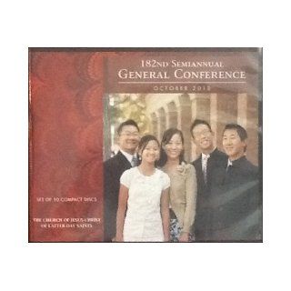 182nd Church of Latter Day Saints Semiannual General Conference, Audio Cd (182nd semiannual general conference audio cd) LDS church Books
