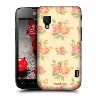 Head Case Designs A Taste Of Summer Nostalgic Rose Patterns Hard Back Case Cover For LG Optimus L5 II Dual E455 Cell Phones & Accessories