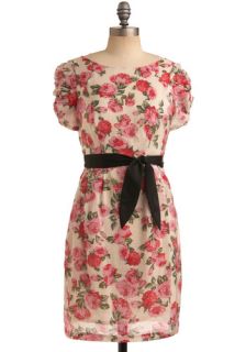 Housewarming Roses Dress  Mod Retro Vintage Dresses