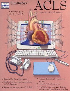 SimBioSys ACLS Advanced Cardiac Life Support (CD ROM for Windows) Inc. Critical Concepts 9781890404055 Books
