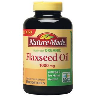 Nature Made Flaxseed Oil 1000 mg Softgels