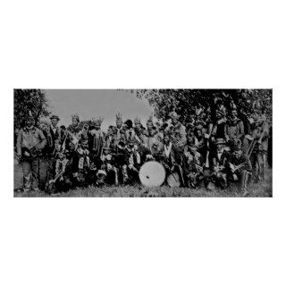 Band of Indians   Walpole Island Band Print