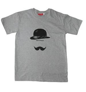 mustache t shirt by print and repeat