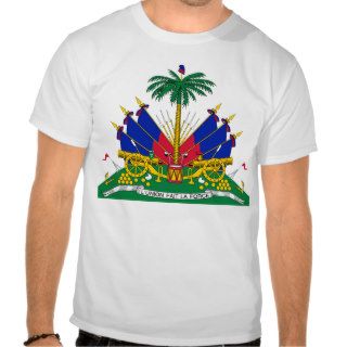 Haiti coat of arms shirt