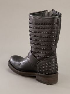 Ash 'tennessee Bis' Flat Boot