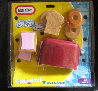 Little Tikes Let's Cook Electronic Toaster Play Food Toys & Games