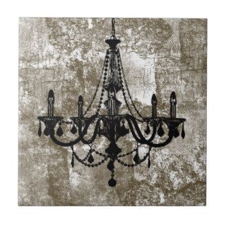 Vintage Chandelier Ceramic Tiles