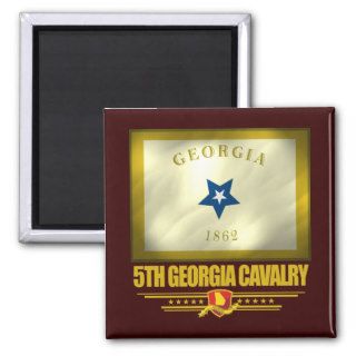 5th Georgia Cavalry Refrigerator Magnets