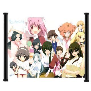 The World God Only Knows Anime Fabric Wall Scroll Poster (44"x31") Inches  Prints  