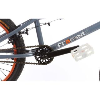 Framed Team BMX Bike Grey/Orange 20in 2014